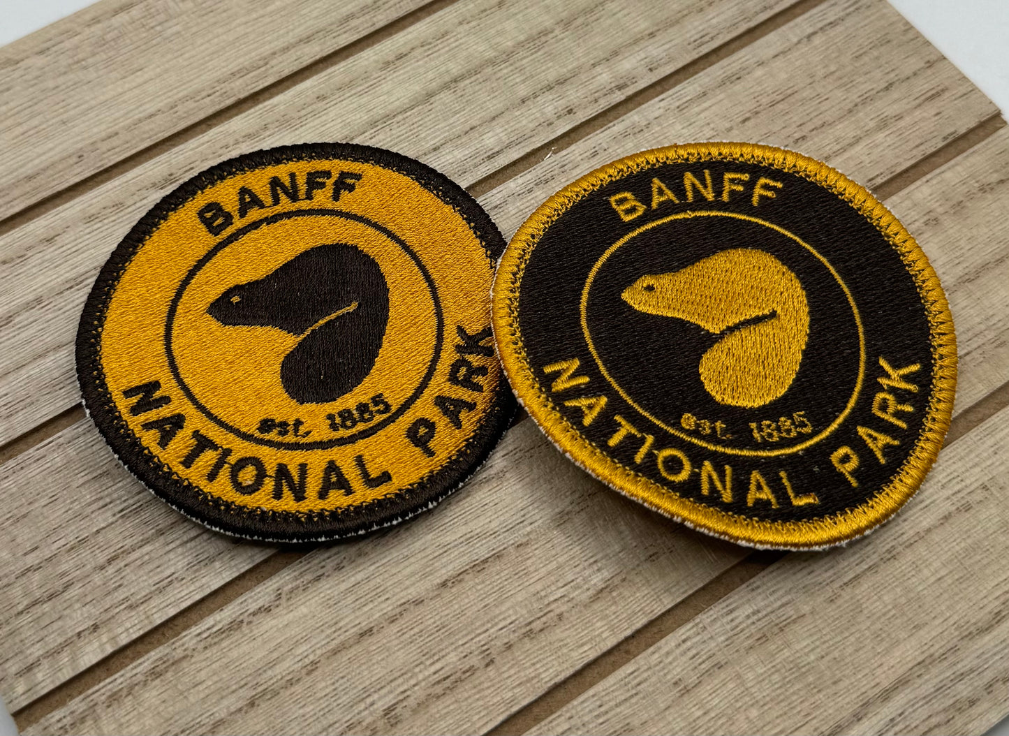 Banff National Park Embroidered Patch - Iron On