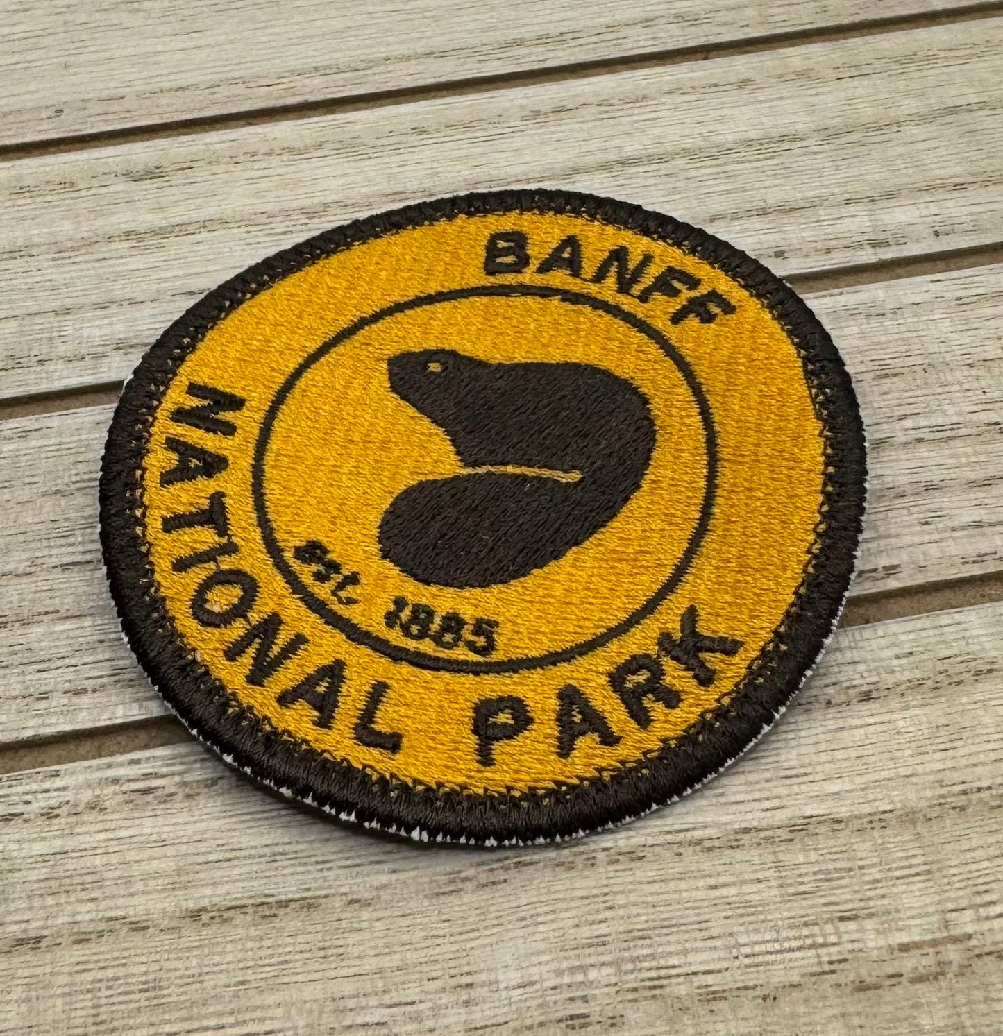 Banff National Park Embroidered Patch - Iron On