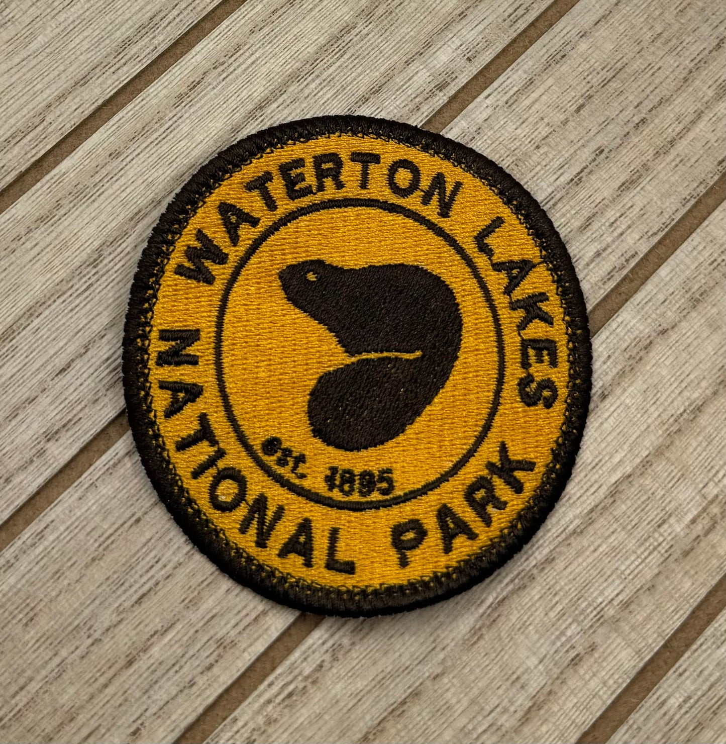 Waterton Lakes National Park Embroidered Patch - Iron On
