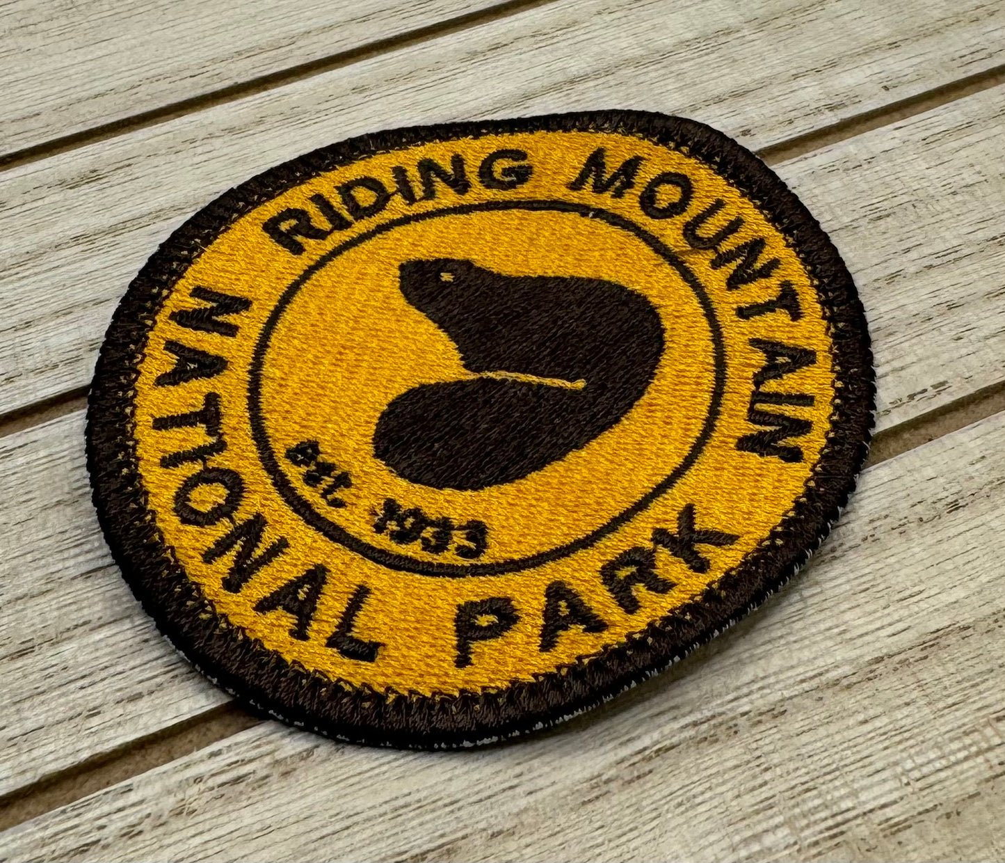 Riding Mountain National Park Embroidered Patch - Iron On