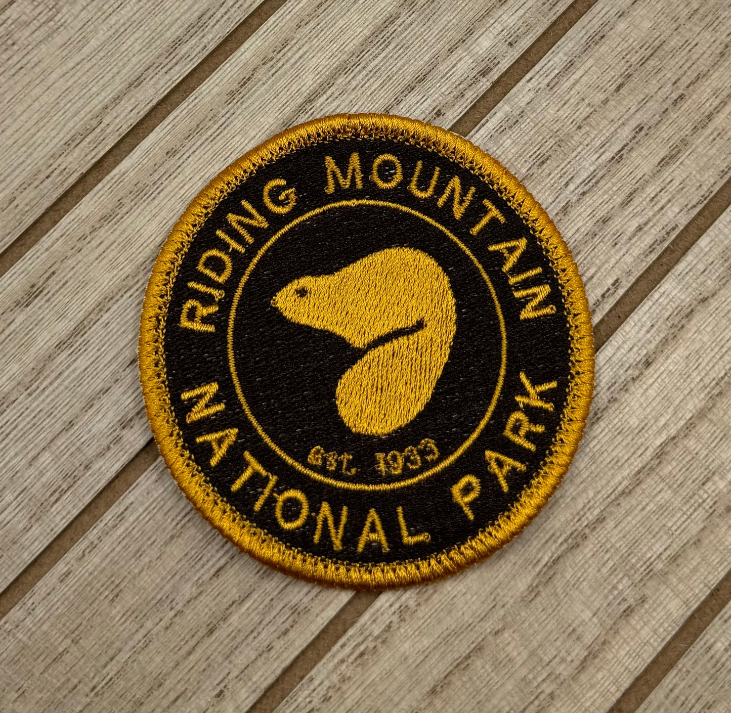 Riding Mountain National Park Embroidered Patch - Iron On
