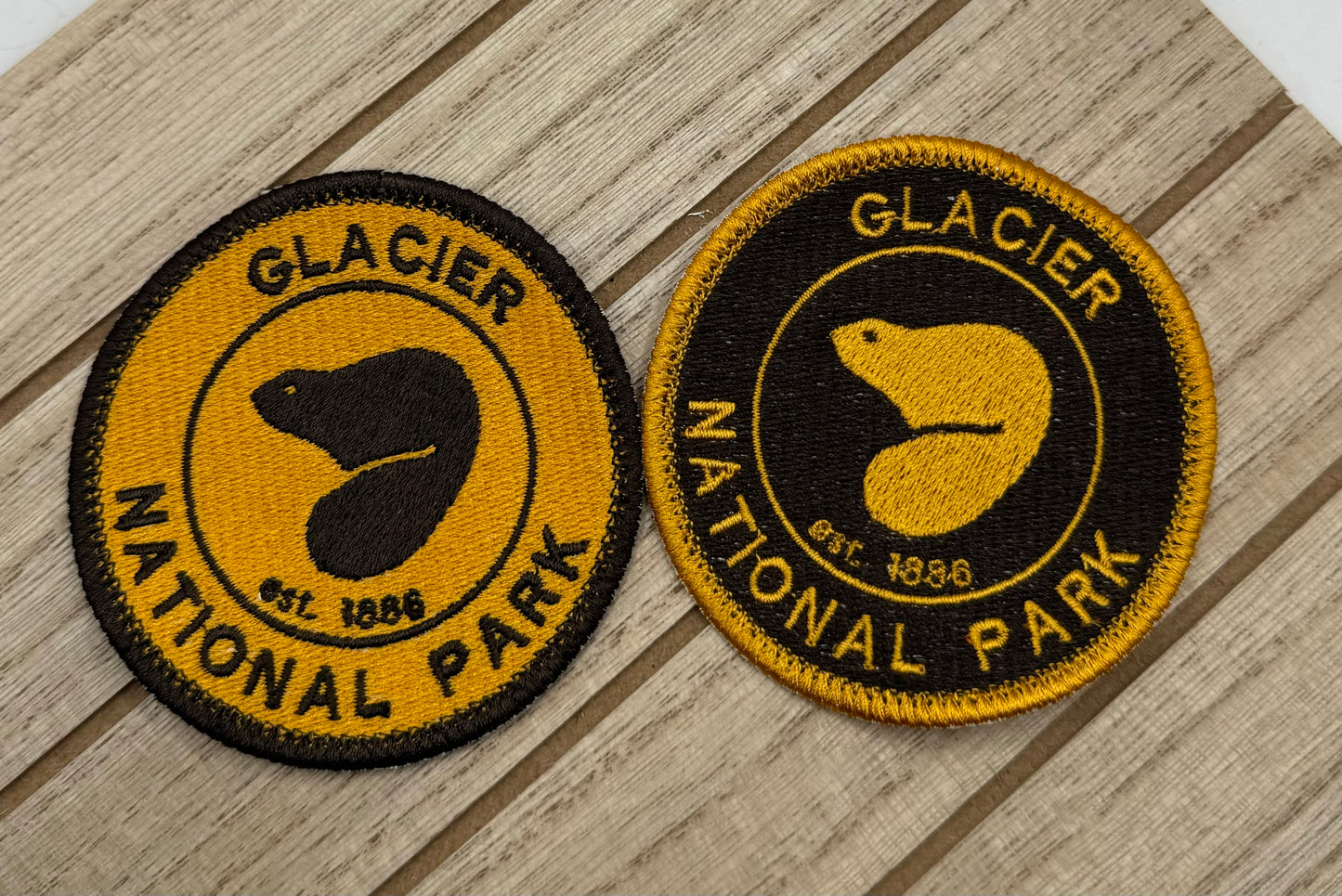 Glacier National Park Embroidered Patch - Iron On