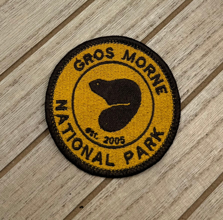 Gros Morne National Park Embroidered Patch - Iron On