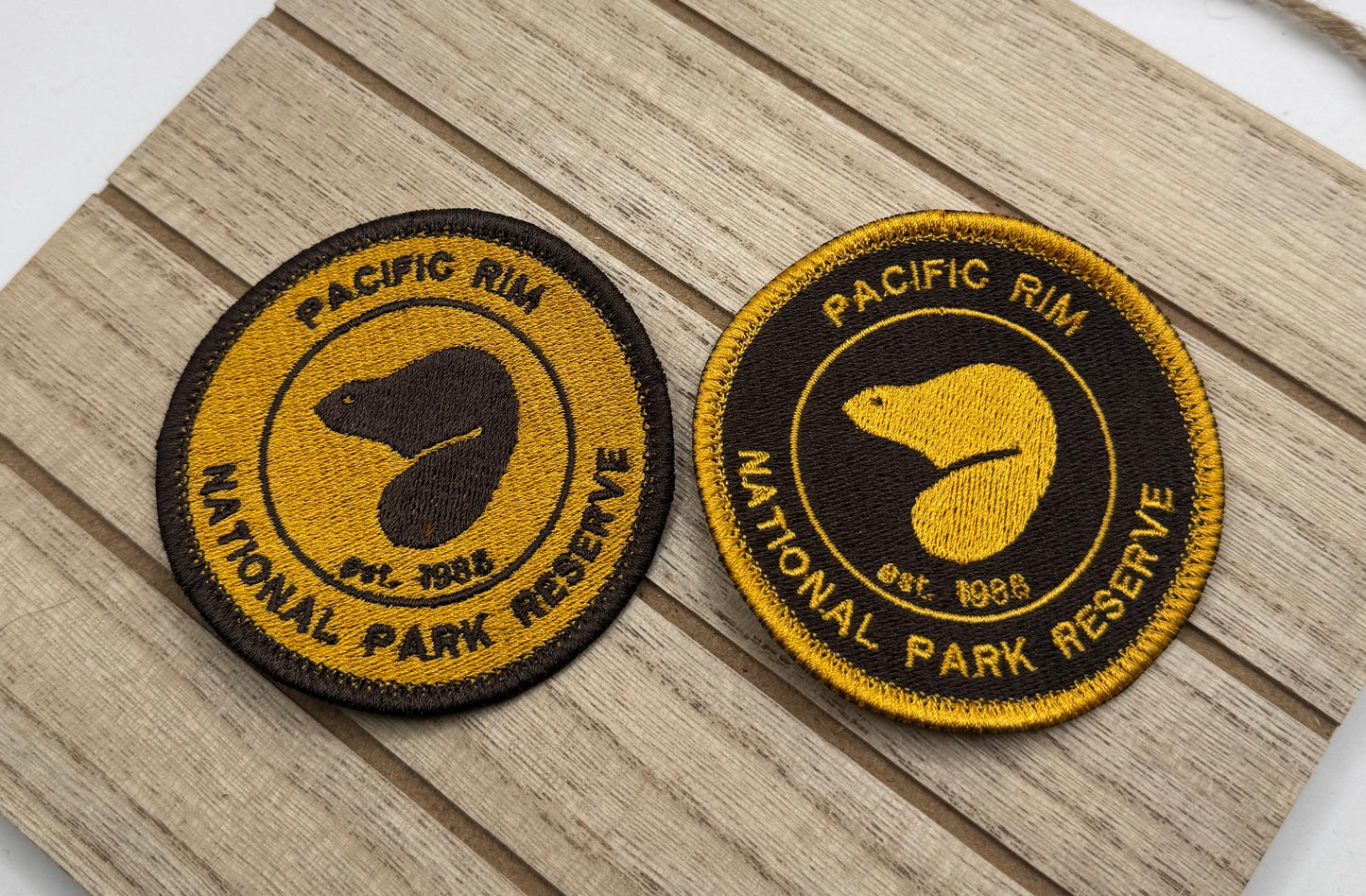 Pacific Rim National Park Reserve Embroidered Patch - Iron On