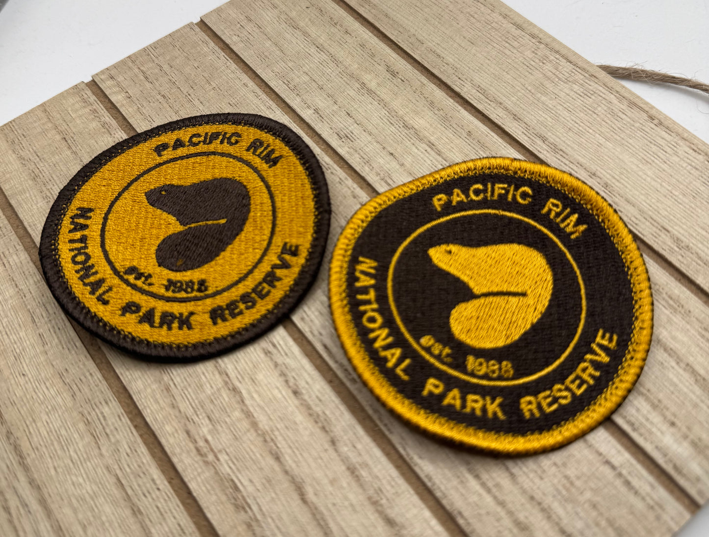 Pacific Rim National Park Reserve Embroidered Patch - Iron On