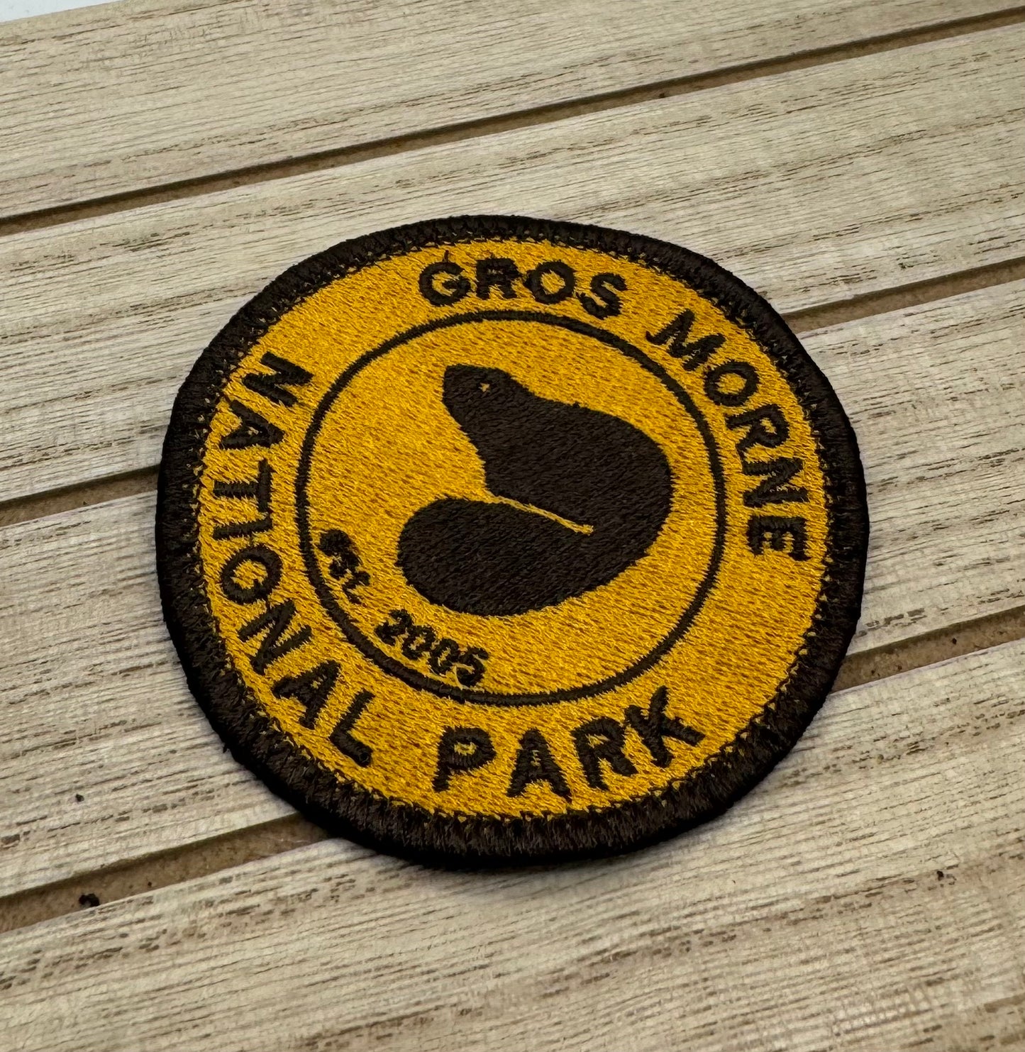 Gros Morne National Park Embroidered Patch - Iron On