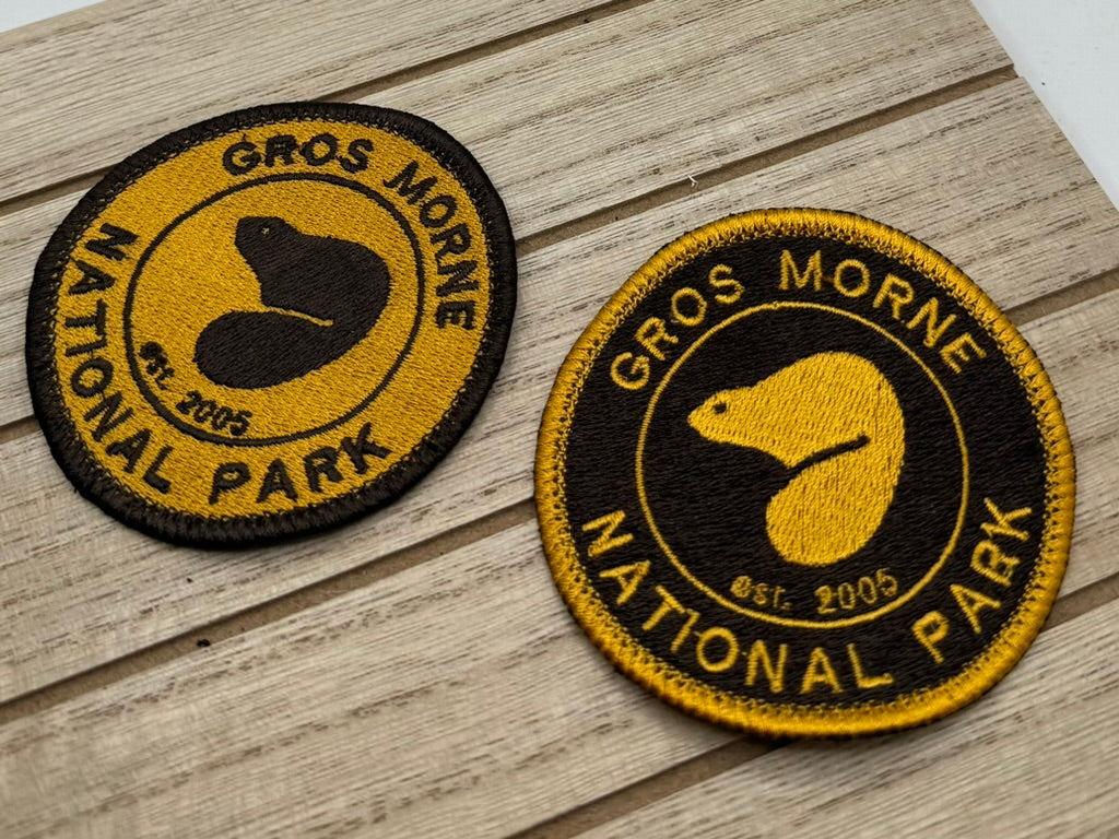 Gros Morne National Park Embroidered Patch - Iron On