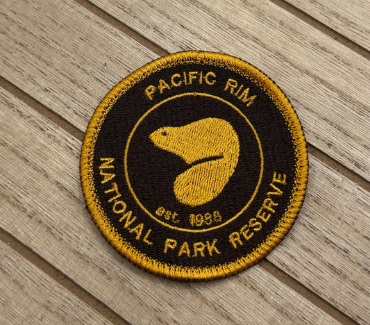 Pacific Rim National Park Reserve Embroidered Patch - Iron On
