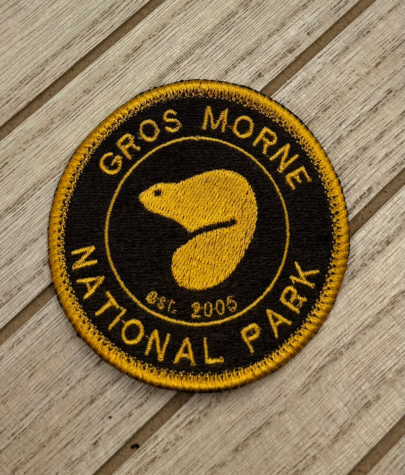 Gros Morne National Park Embroidered Patch - Iron On