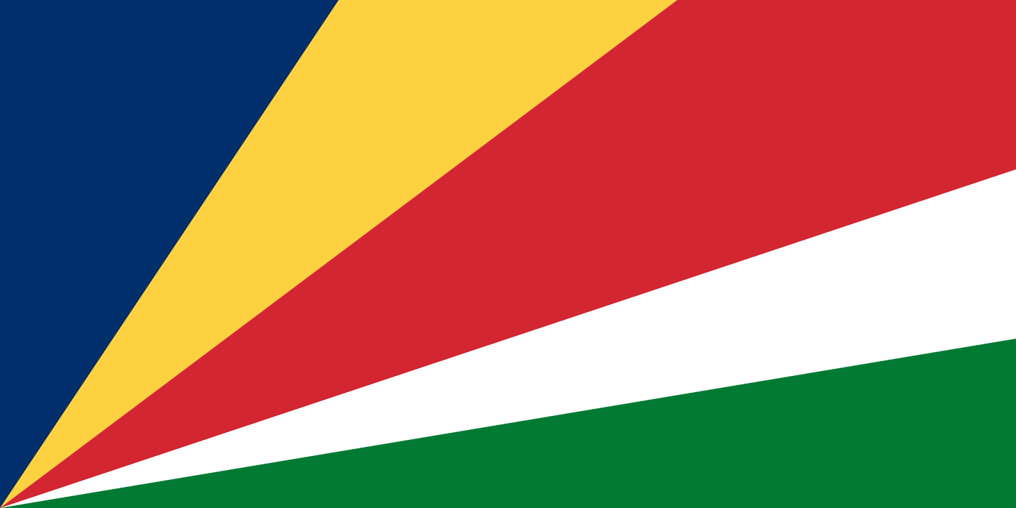Seychelles Flag - Embroidered - Iron-on