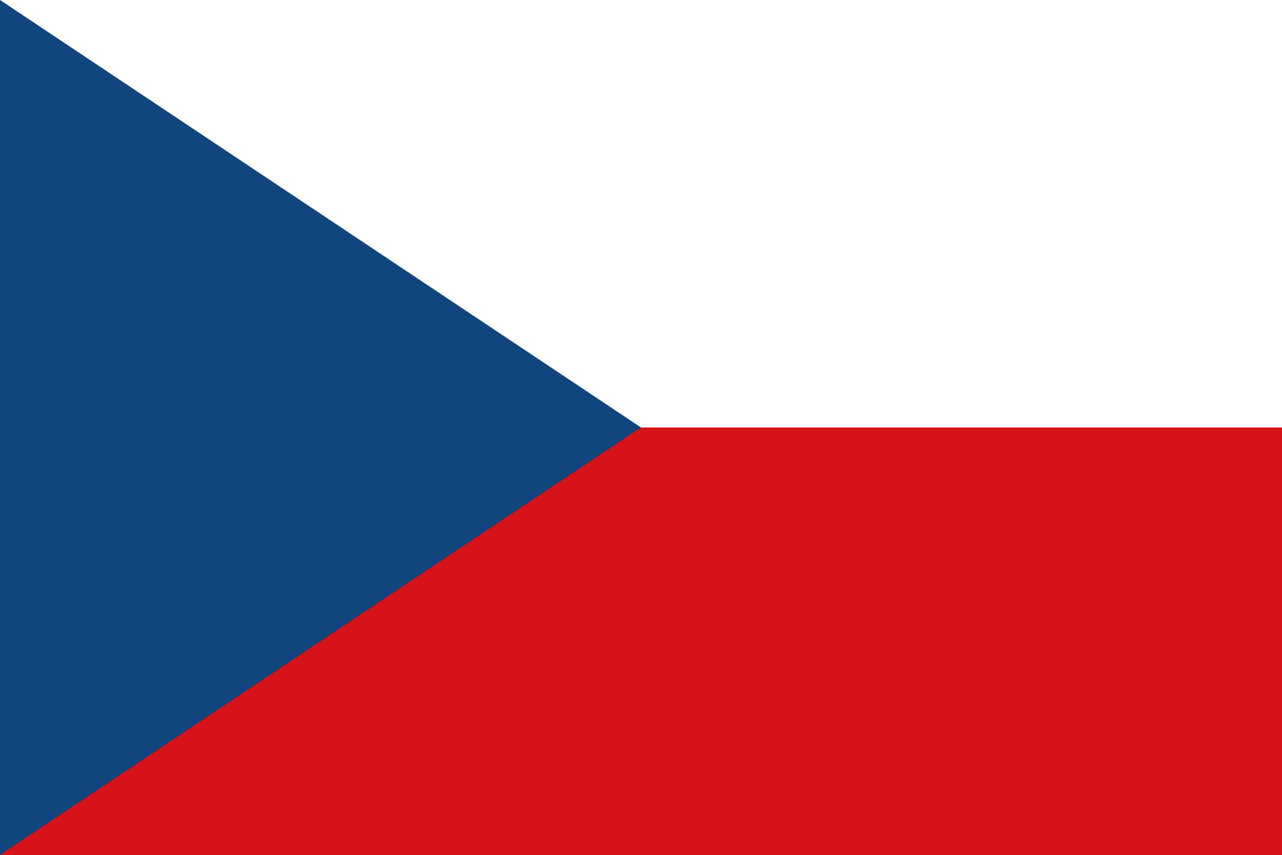 Czech Flag - Embroidered - Iron-on