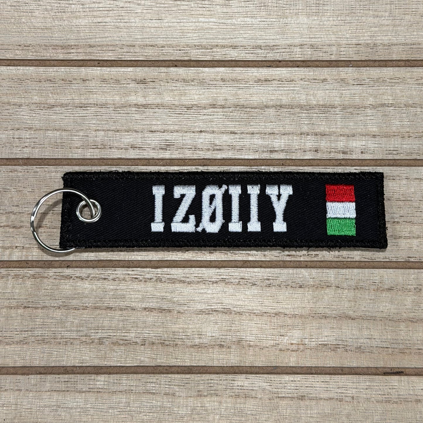 Italy Ham Radio Keytag
