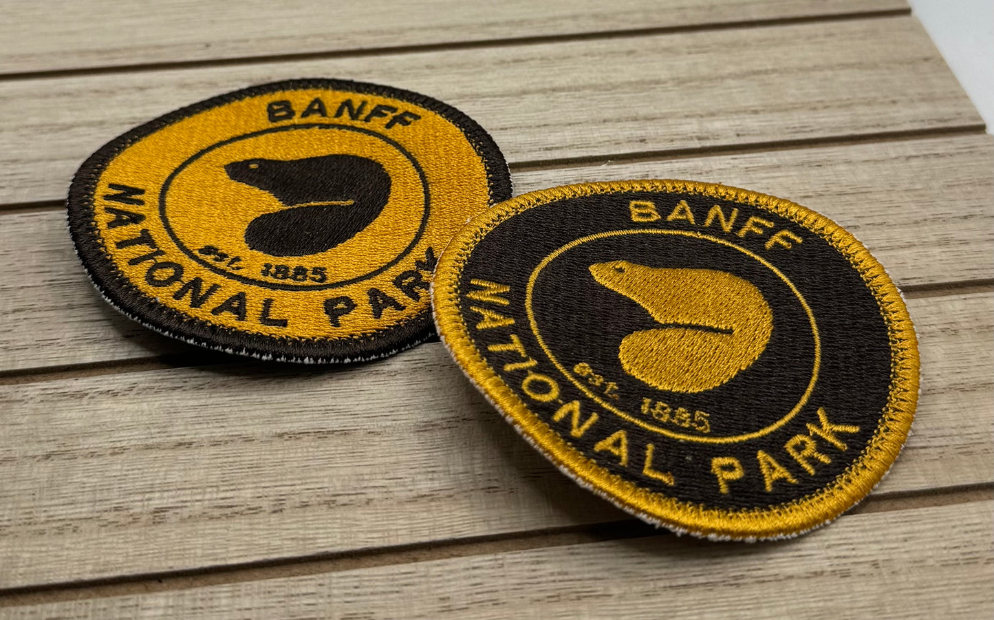 Banff National Park Embroidered Patch - Iron On