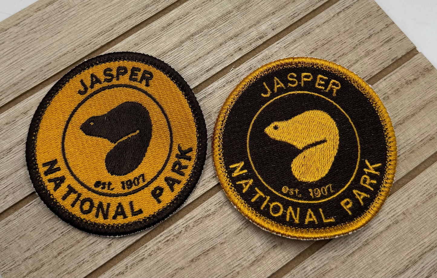 Jasper National Park Embroidered Patch - Iron On