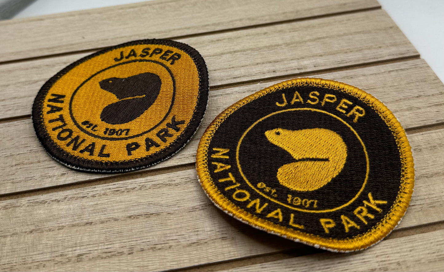 Jasper National Park Embroidered Patch - Iron On