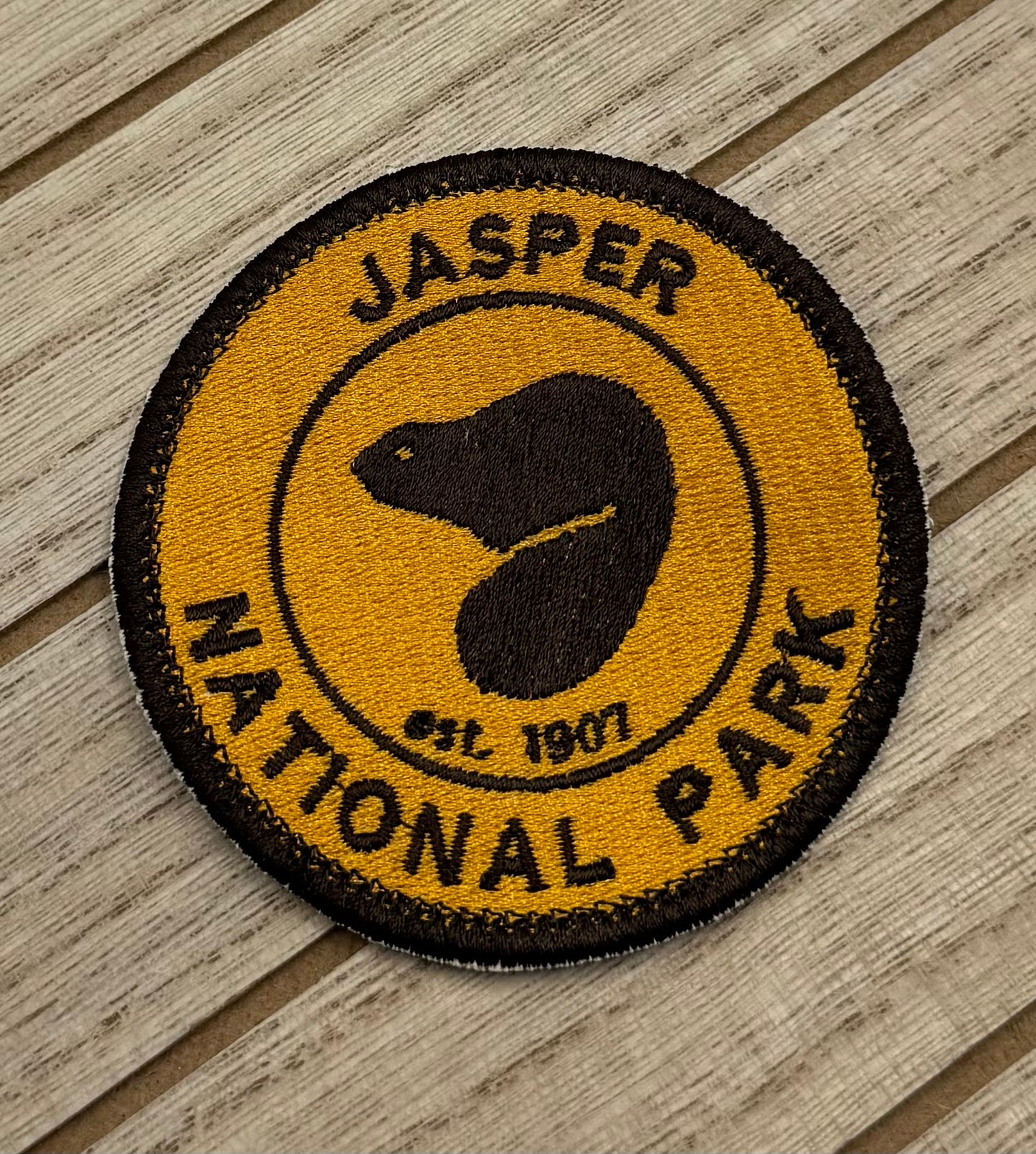 Jasper National Park Embroidered Patch - Iron On