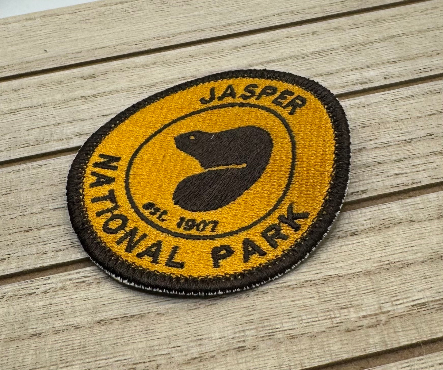 Jasper National Park Embroidered Patch - Iron On