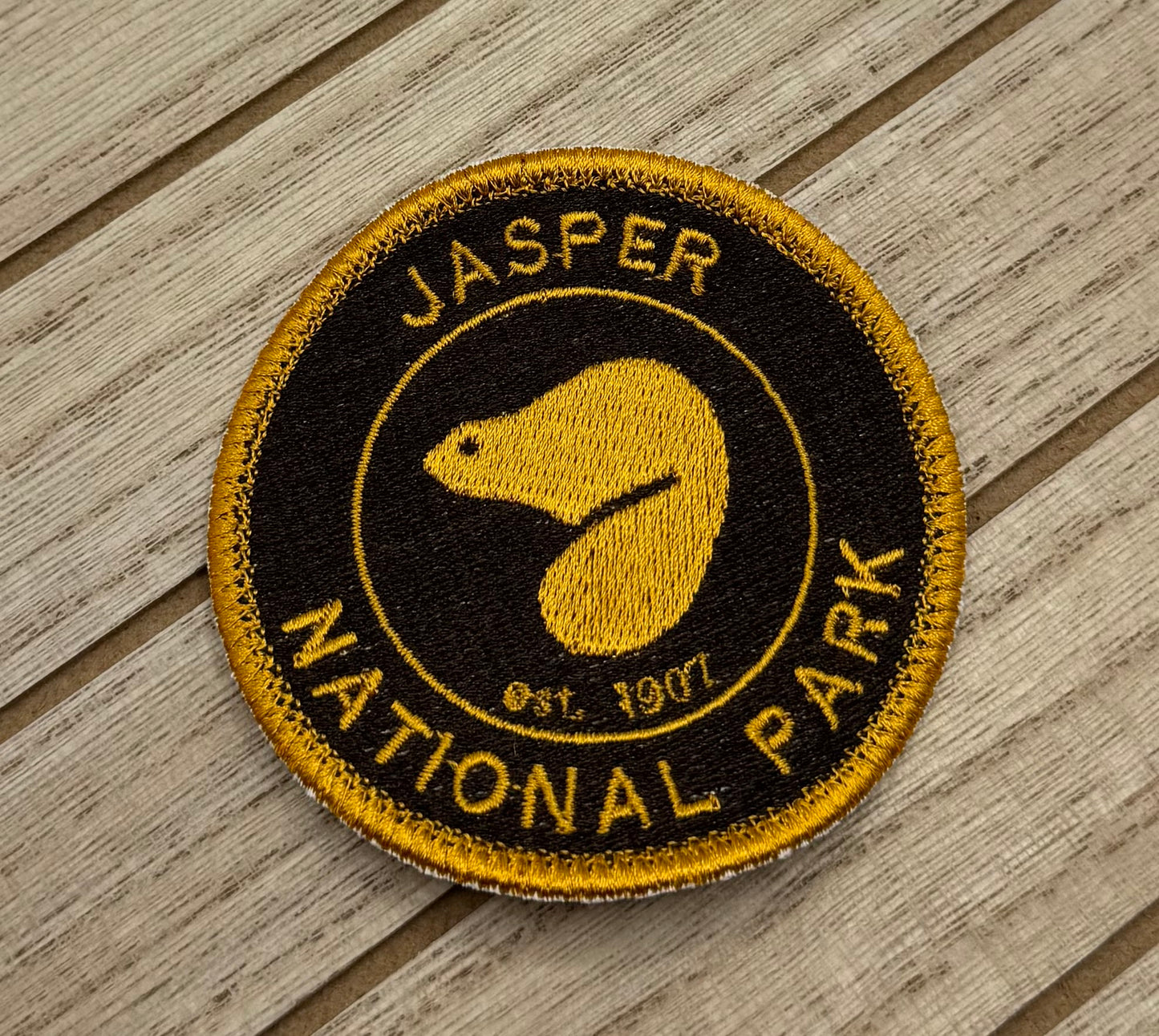 Jasper National Park Embroidered Patch - Iron On