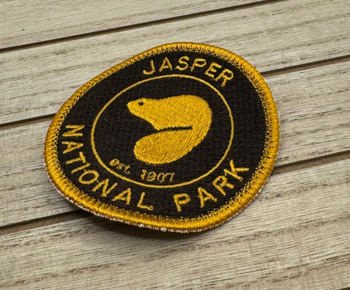 Jasper National Park Embroidered Patch - Iron On