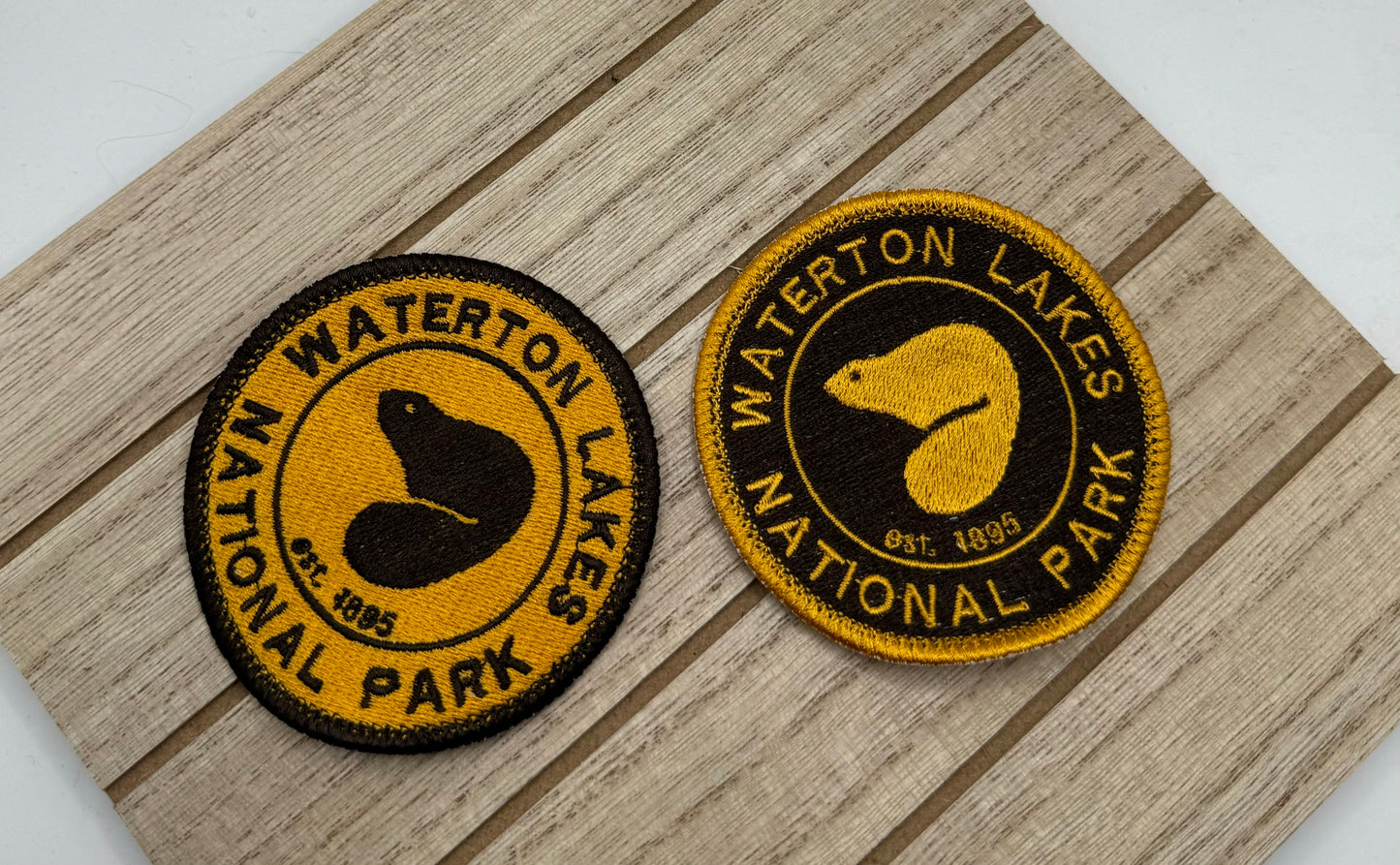 Waterton Lakes National Park Embroidered Patch - Iron On
