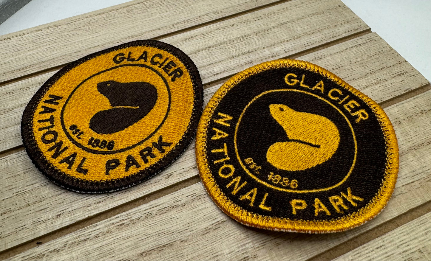 Glacier National Park Embroidered Patch - Iron On