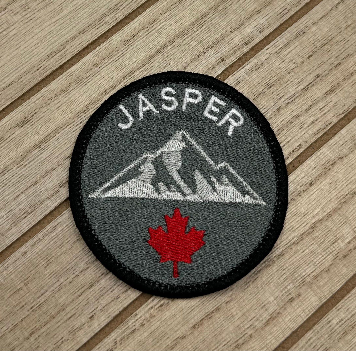 Jasper Embroidered Patch - Iron On