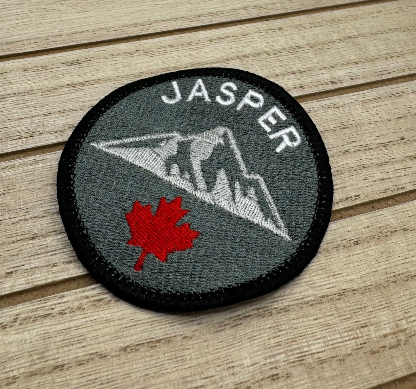 Jasper Embroidered Patch - Iron On