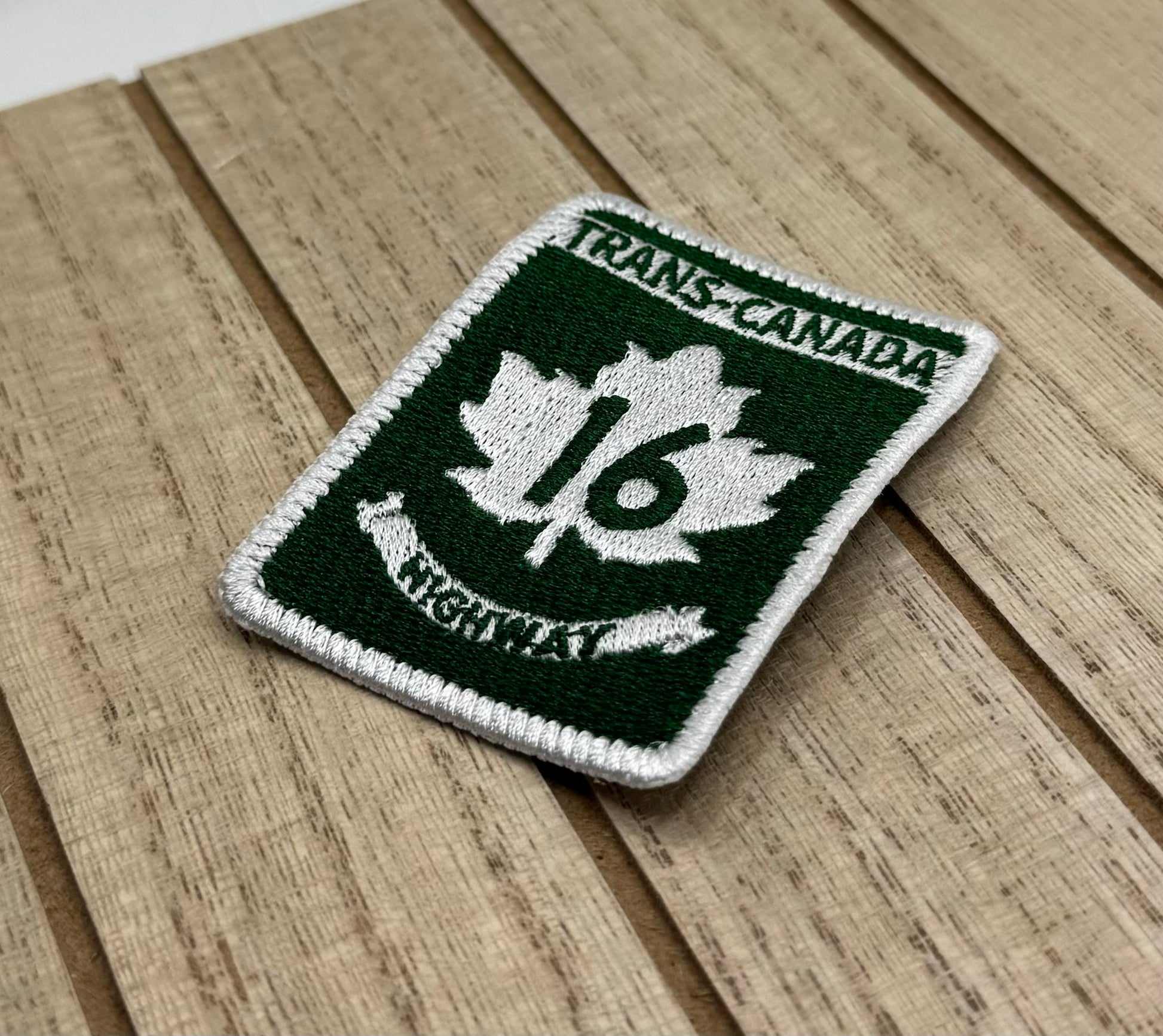 Trans Canada Highway 16 Embroidered Patch