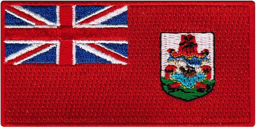 Bermuda Flag - Embroidered - Iron-on