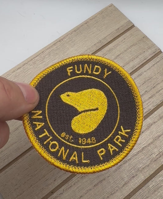 Fundy National Park Embroidered Patch - Iron On