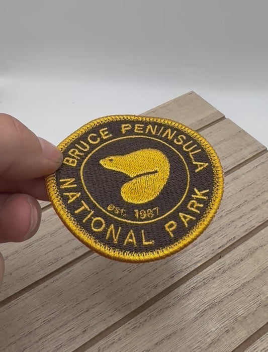 Bruce Peninsula National Park Embroidered Patch - Iron On