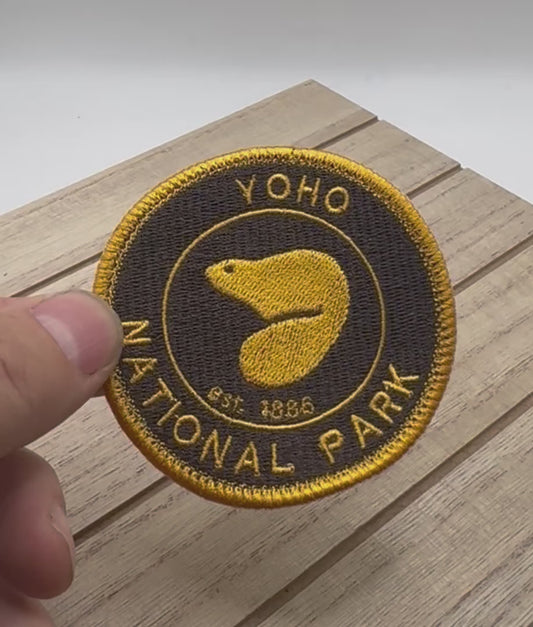 Yoho National Park Embroidered Patch - Iron On